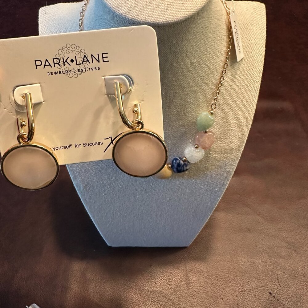 Park Lane Jewelry May 2025 Sparkle Box Solara NEW!  Necklace & Earrings Gemstone
